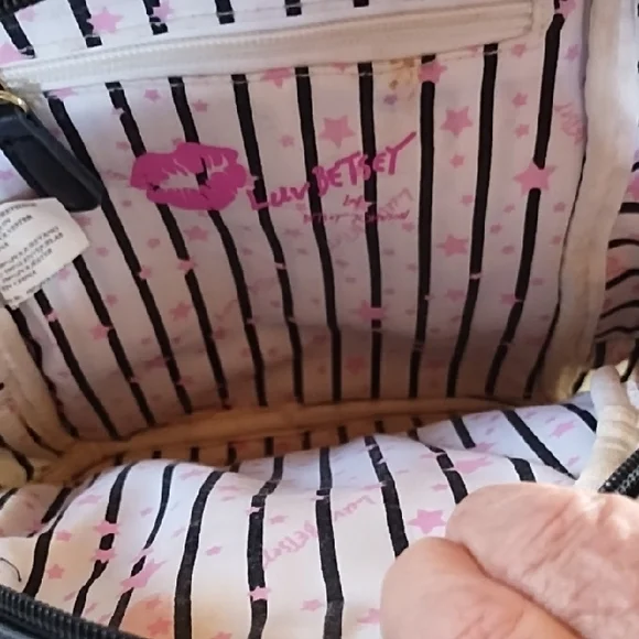 Cute Pink Piglet Accent Black Mini Backpack - Picture 7 of 8